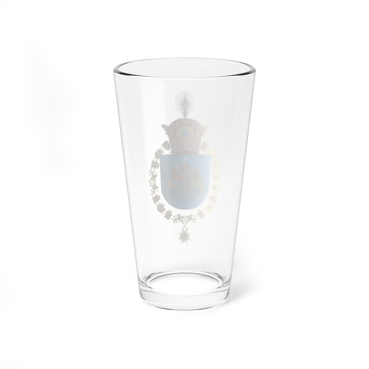 Imperial Coat of Arms of Iran Order of Charles III Variant (Iran) (Coat of Arms) Pint Glass 16oz