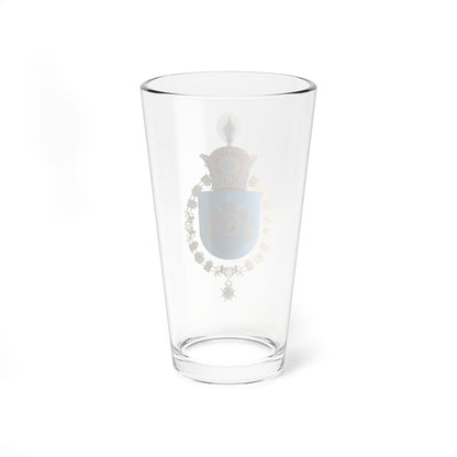Imperial Coat of Arms of Iran Order of Charles III Variant (Iran) (Coat of Arms) Pint Glass 16oz