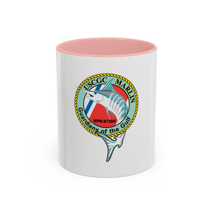 USCG Marlin WPB 87304 (U.S. Coast Guard) Accent Coffee Mug