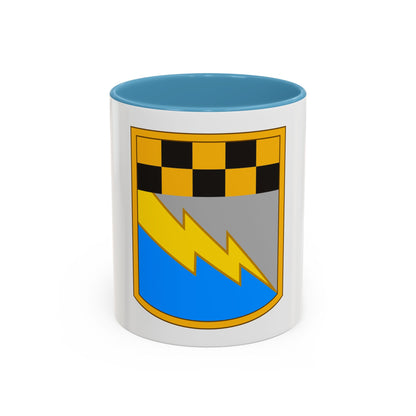 525th Expeditionary Military Intelligence Brigade (U.S. Army) Accent Coffee Mug
