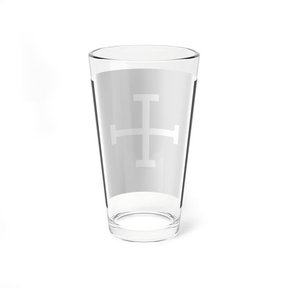 Flag of the Puerto Rican Nationalist Party (United States) Pint Glass 16oz