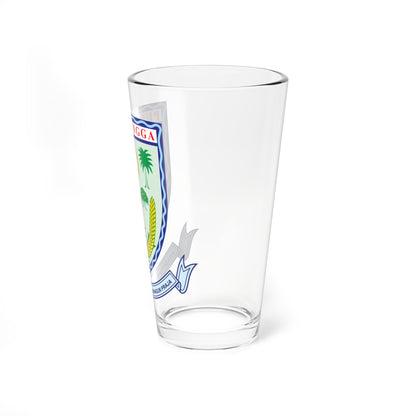 Seal of Purbalingga Regency (Indonesia) (Coat of Arms) Pint Glass 16oz
