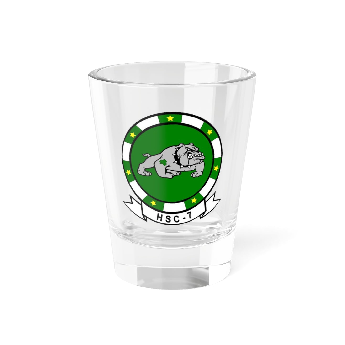 HSC 7 (U.S. Navy) Shot Glass 1.5oz