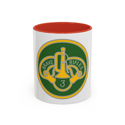 3 Cavalry Regiment 3 (U.S. Army) Accent Coffee Mug