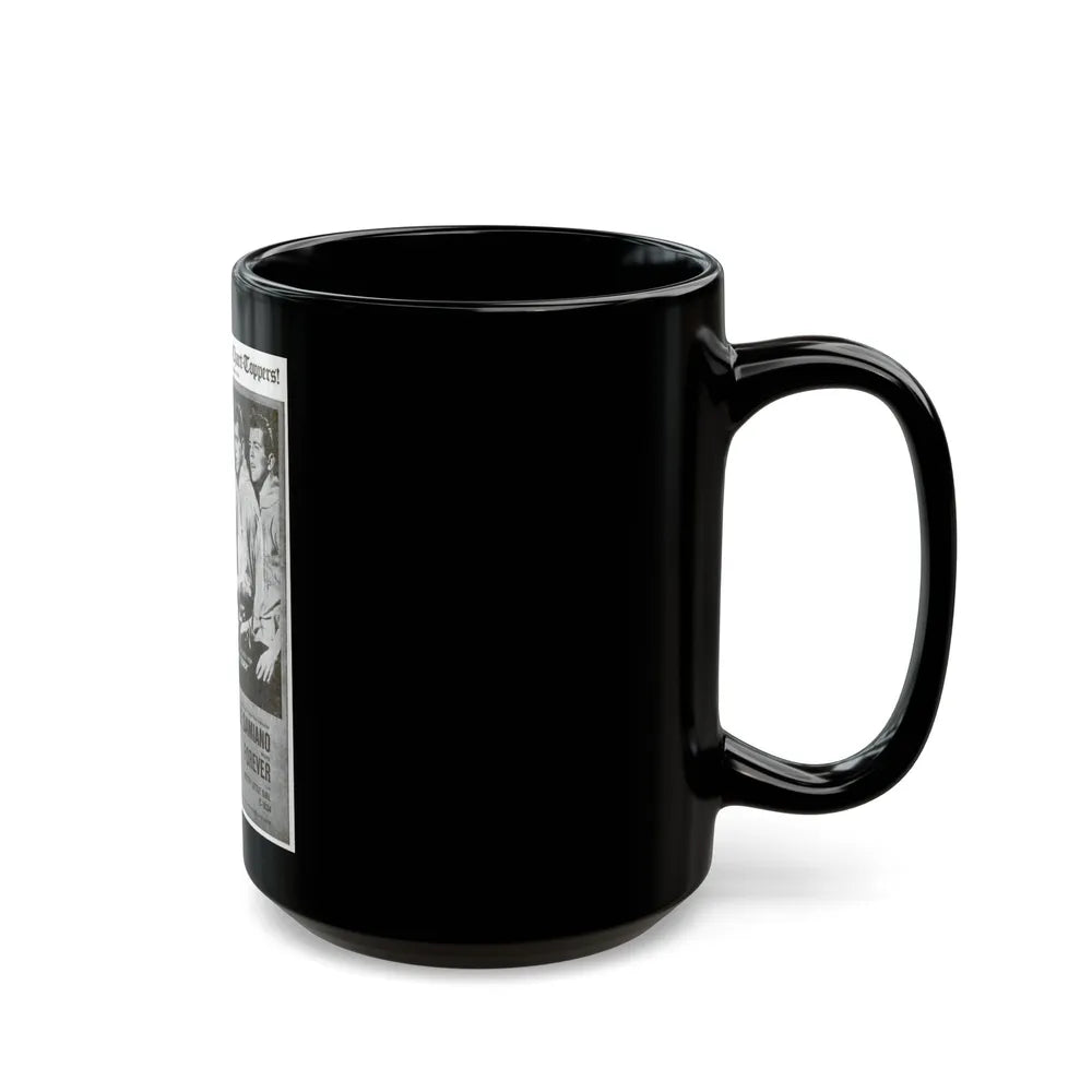 Fabian 1959 (Music Poster) Black Coffee Mug-Go Mug Yourself