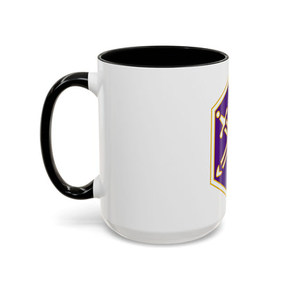 85 Civil Affairs Brigade 2 (U.S. Army) Accent Coffee Mug