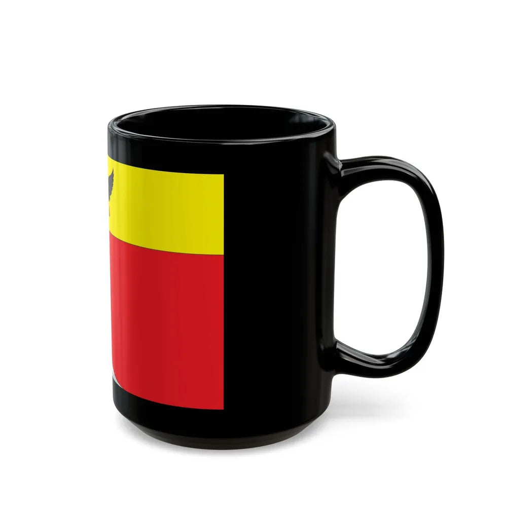 Flag of Voronezh Russia - Black Coffee Mug-Go Mug Yourself