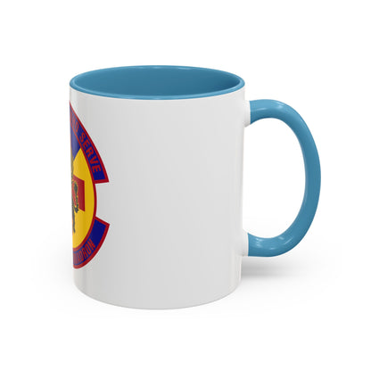 43d Medical Squadron (U.S. Air Force) Accent Coffee Mug