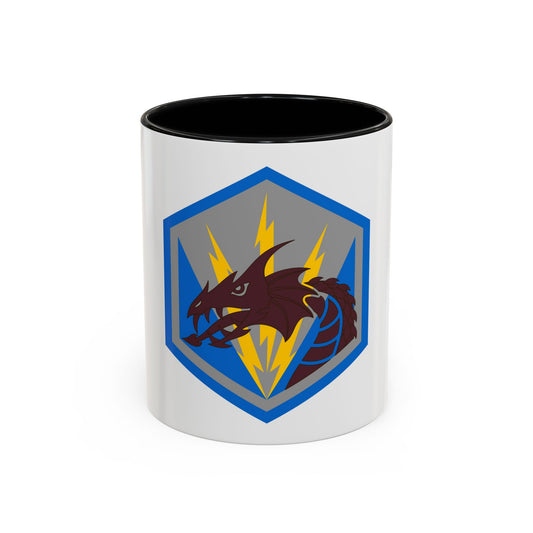 336 Military Intelligence Brigade (U.S. Army) Accent Coffee Mug