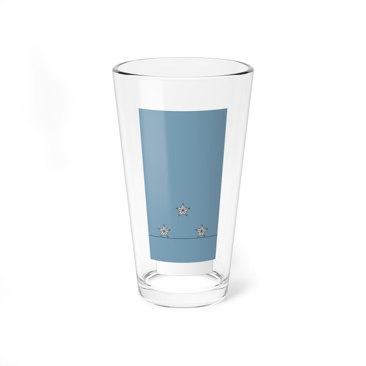 France Army OF 7 Sleeve WWI (Military Rank) Pint Glass 16oz