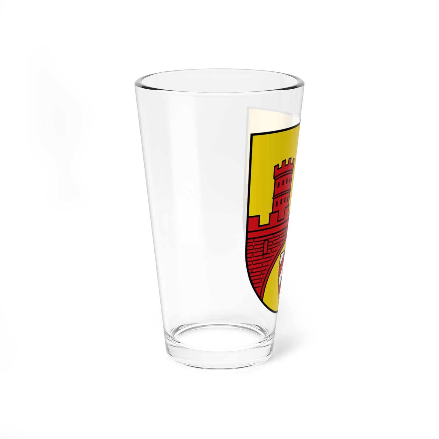 DEU Bielefeld COA (Germany) (Coat of Arms) Pint Glass 16oz