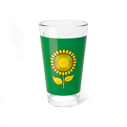 Flag of Alexeyevsky rayon (Russia) Pint Glass 16oz