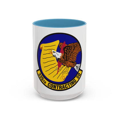 325th Contracting Squadron (U.S. Air Force) Accent Coffee Mug