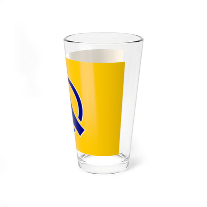 Flag of Fukushima Hokkaido (Japan) Pint Glass 16oz