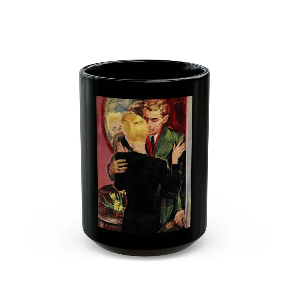 Family Circle Magazine, February 1947 - Black Coffee Mug-15oz-Go Mug Yourself