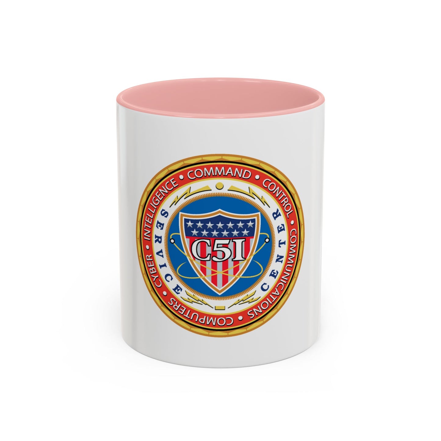 USCG C51SC (U.S. Coast Guard) Accent Coffee Mug