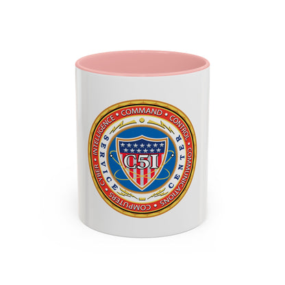 USCG C51SC (U.S. Coast Guard) Accent Coffee Mug