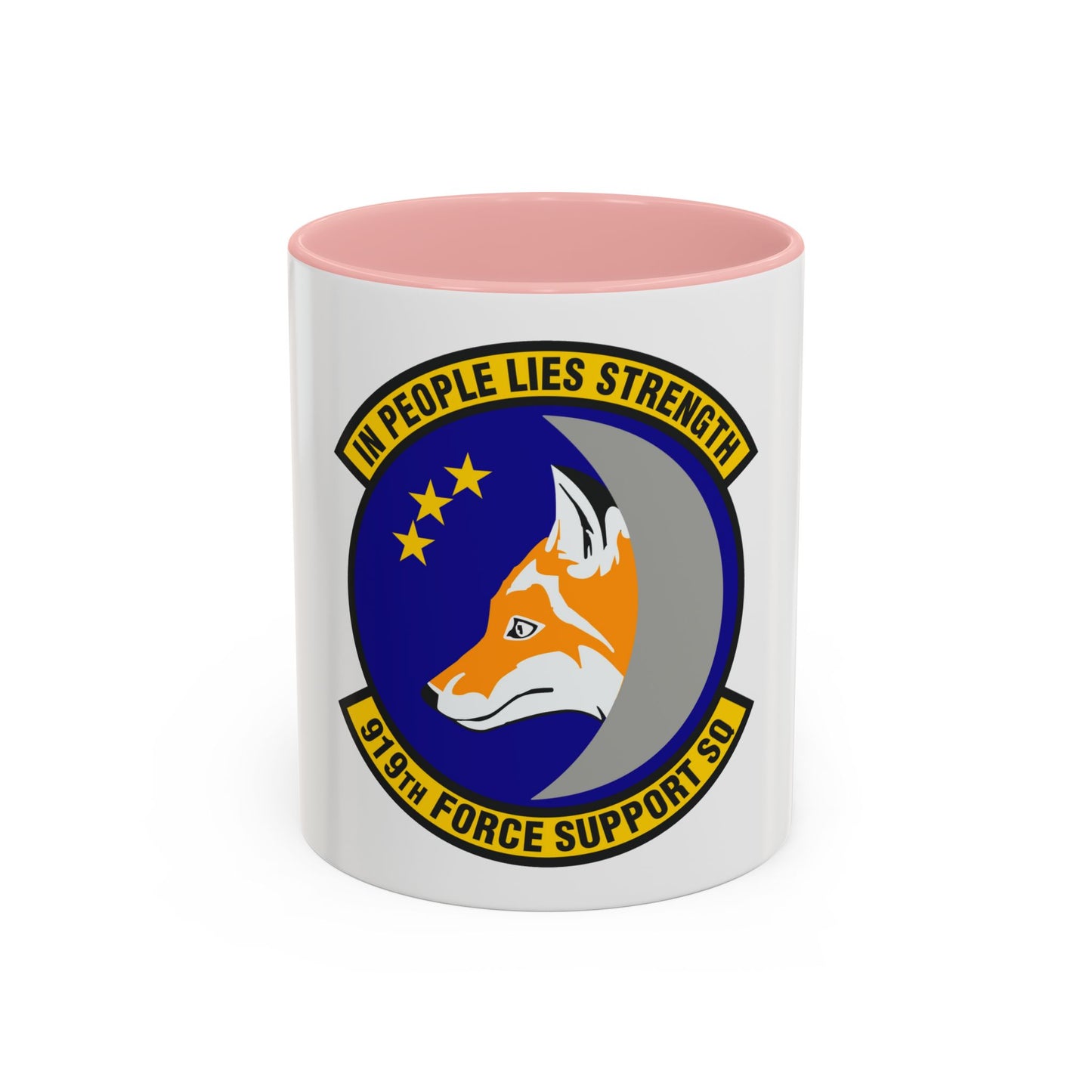 919th Force Support Squadron (U.S. Air Force) Accent Coffee Mug
