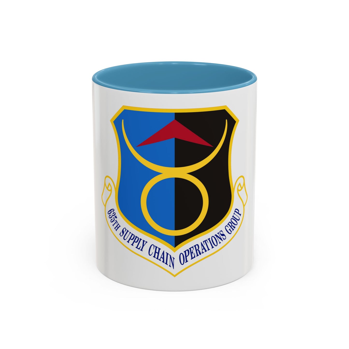 635th Supply Chain Operations Group (U.S. Air Force) Accent Coffee Mug