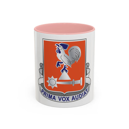 123 Signal Battalion (U.S. Army) Accent Coffee Mug