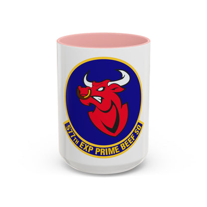 577th Expeditionary Prime Base Emergency Engineer Force Squadron (U.S. Air Force) Accent Coffee Mug