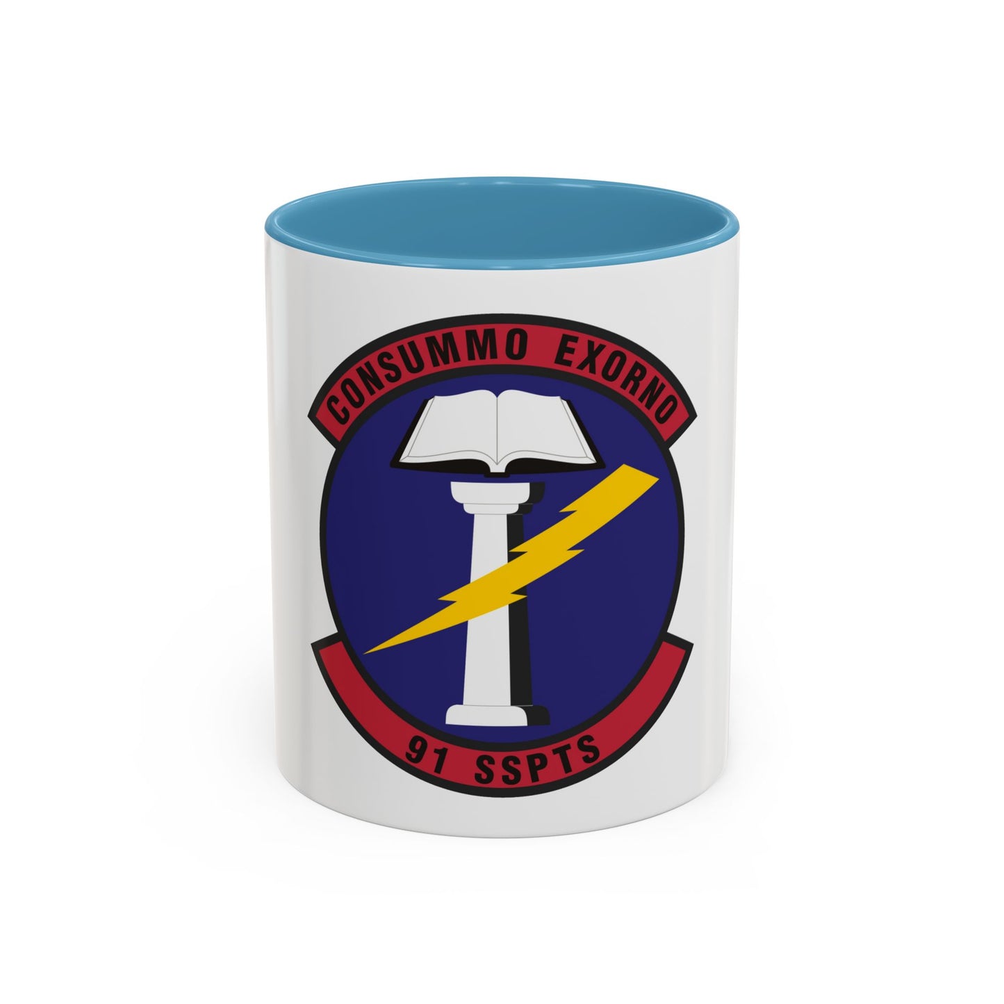91st Security Support Squadron (U.S. Air Force) Accent Coffee Mug