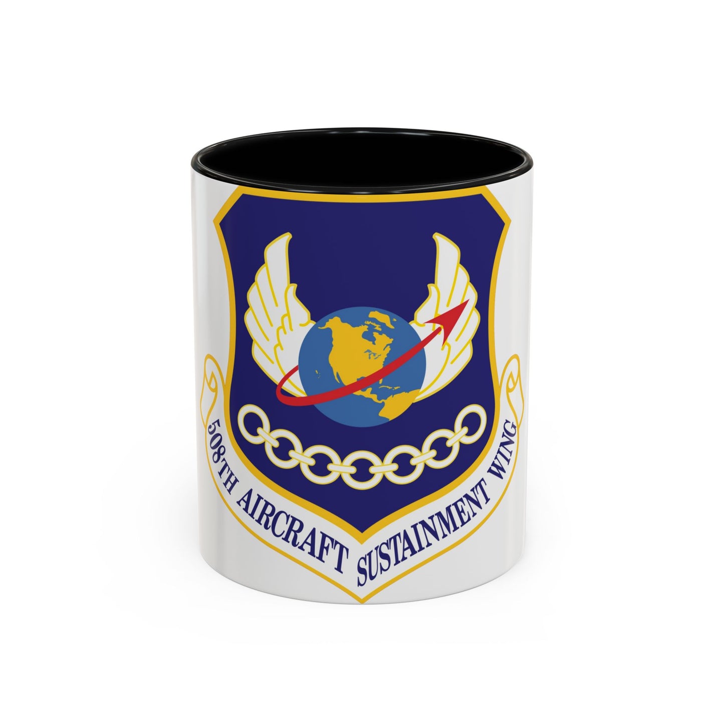 508th Aircraft Sustainment Wing (U.S. Air Force) Accent Coffee Mug