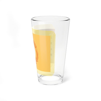 ROC Tri-service University Flag (China) Pint Glass 16oz