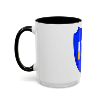 100th Infantry Division SSI (U.S. Army) Accent Coffee Mug