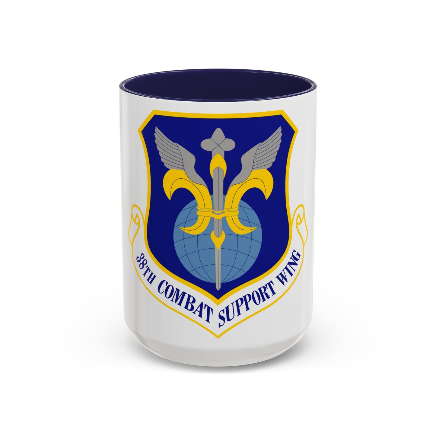 38th Combat Support Wing (U.S. Air Force) Accent Coffee Mug