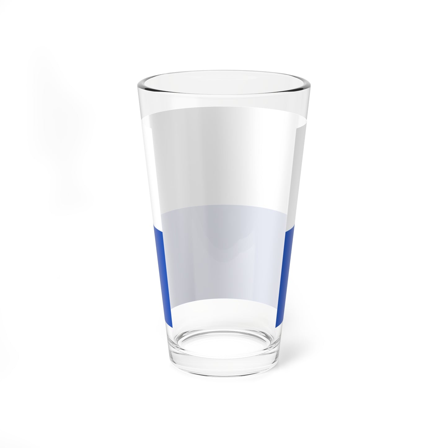 Flag of Valdaysky rayon Novgorod oblast 1996 (Russia) Pint Glass 16oz
