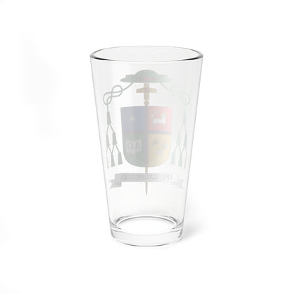 Escudo de Carlos Francisco de Assis Gabriel dos Santos (Spain) (Coat of Arms) Pint Glass 16oz