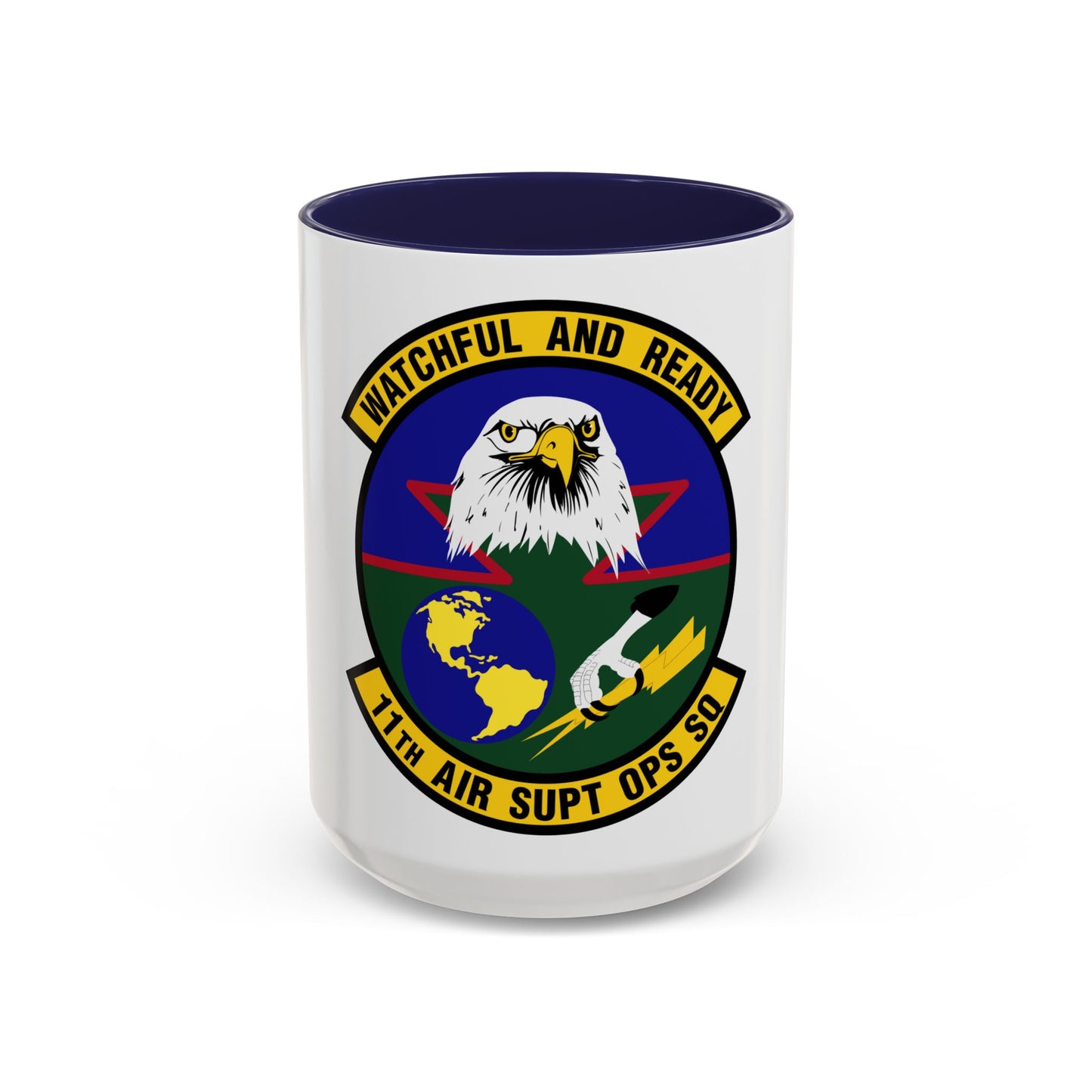 11 Air Support Operations Squadron ACC (U.S. Air Force) Accent Coffee Mug