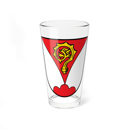 DEU Aldersbach COA (Germany) (Coat of Arms) Pint Glass 16oz