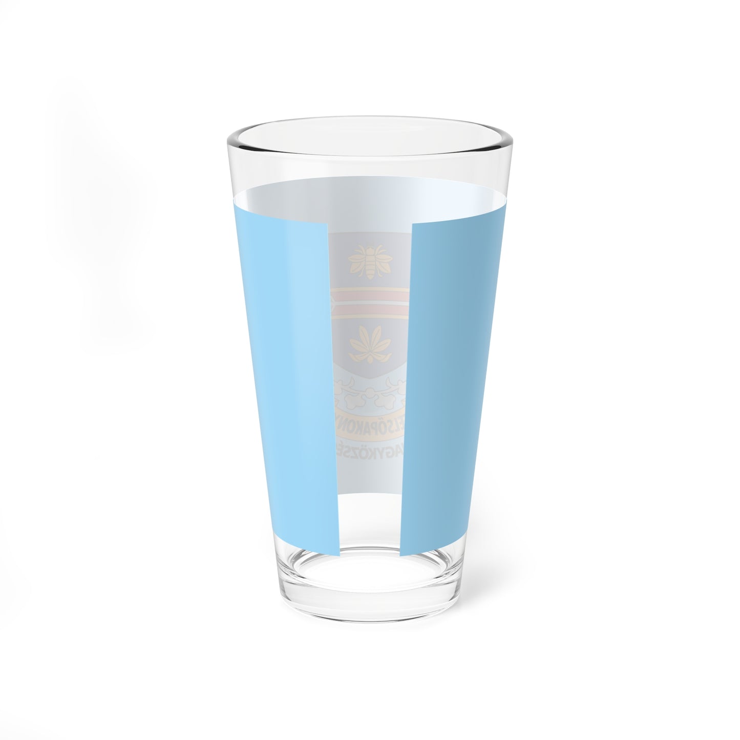 Flag of Felsopakony variant (Hungary) Pint Glass 16oz