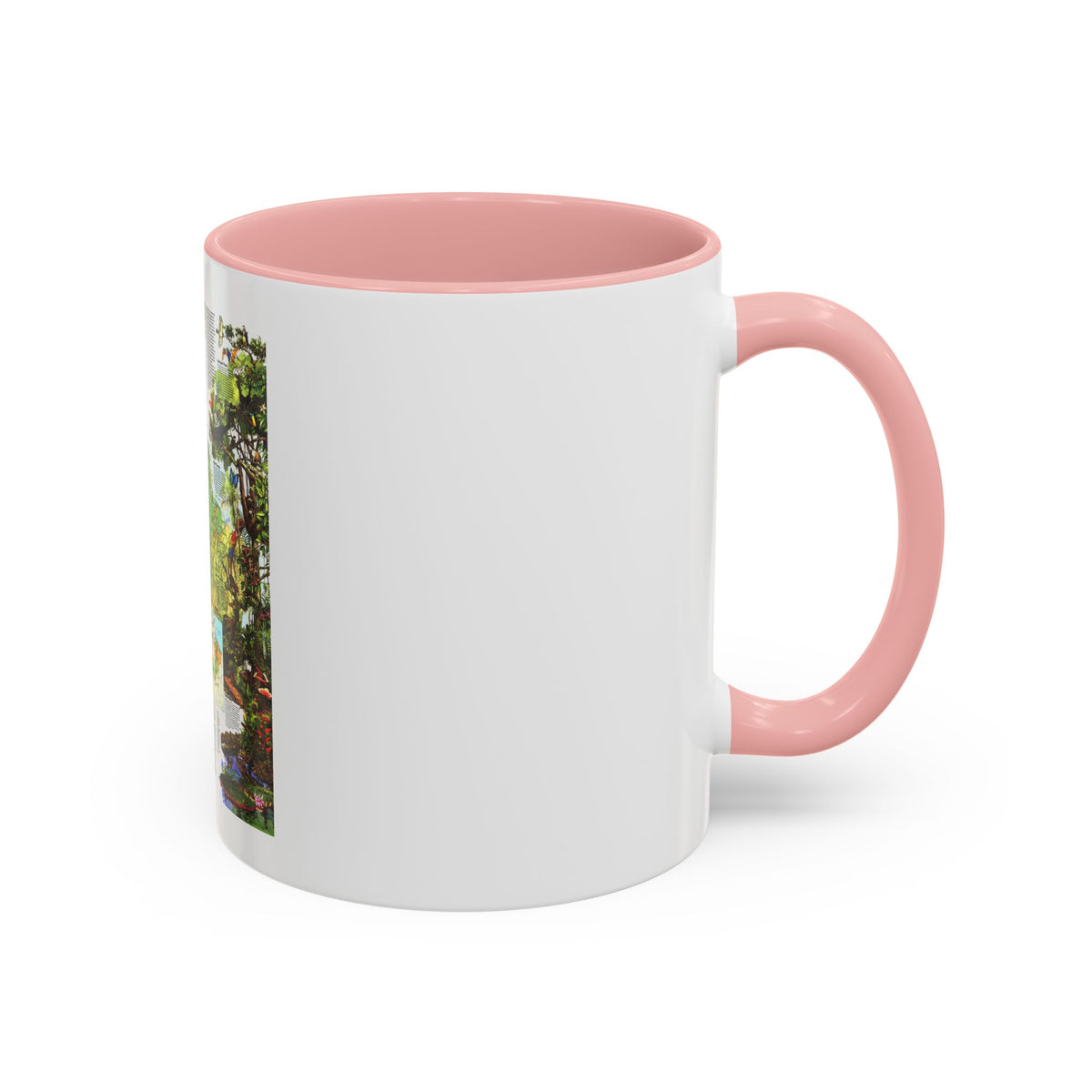 Amazonia - A World Resource at Risk (1992) (Map) Accent Coffee Mug