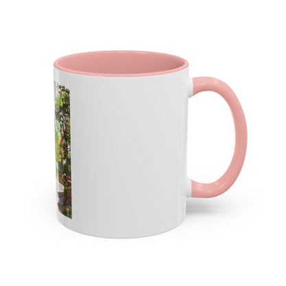 Amazonia - A World Resource at Risk (1992) (Map) Accent Coffee Mug