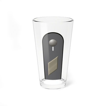 HD H 17 Korporal Pi L (Germany) (Military Rank) Pint Glass 16oz