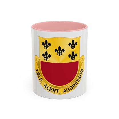 196 Armor Regiment (U.S. Army) Accent Coffee Mug