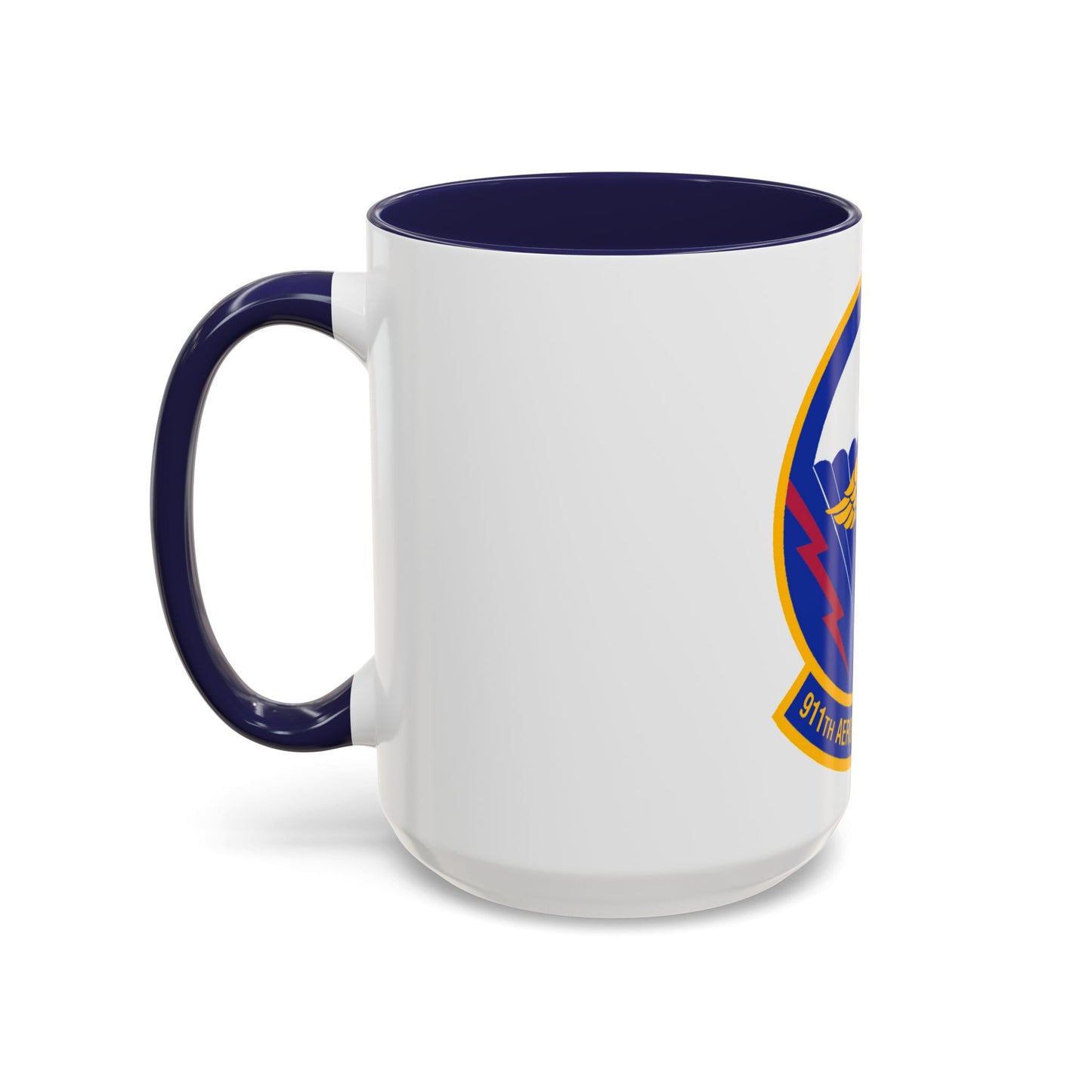 911 Aeromedical Staging Squadron AFRC (U.S. Air Force) Accent Coffee Mug