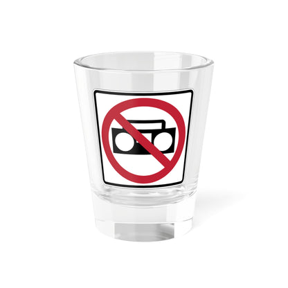 MUTCD-CA PS-103 (California) (Road Sign) Shot Glass 1.5oz