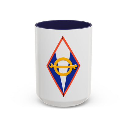 302 Force Support Squadron AFRC (U.S. Air Force) Accent Coffee Mug
