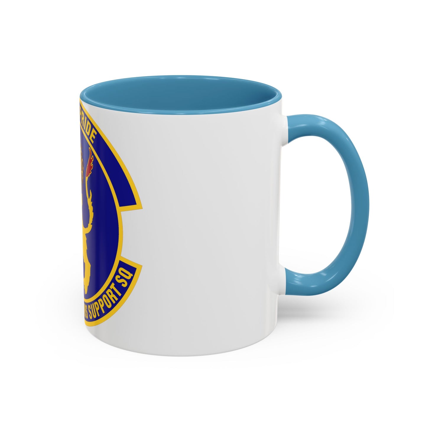 532d Expeditionary Operations Support Squadron (U.S. Air Force) Accent Coffee Mug