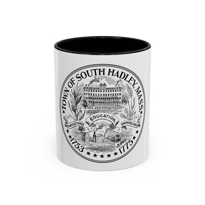 Seal of South Hadley Massachusetts - Accent Coffee Mug