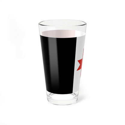 Flag of Udmurtia (Russia) Pint Glass 16oz