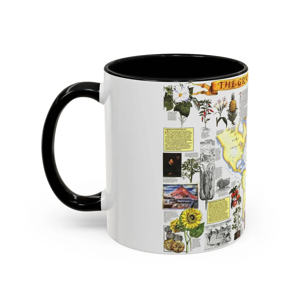 The Grand Exchange (1992) (Map) Accent Coffee Mug-Go Mug Yourself