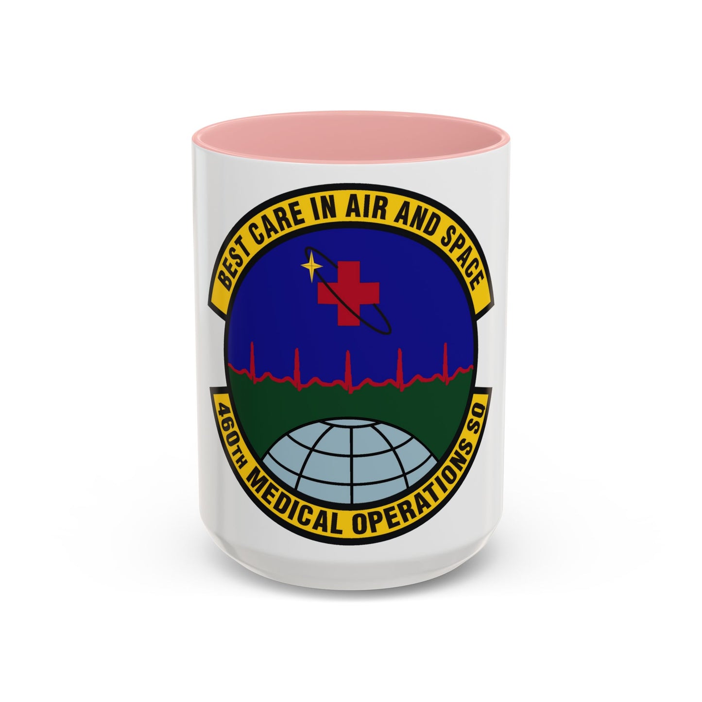 460th Medical Operations Squadron (U.S. Air Force) Accent Coffee Mug