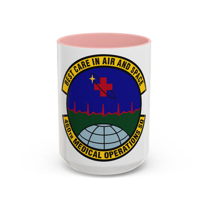 460th Medical Operations Squadron (U.S. Air Force) Accent Coffee Mug