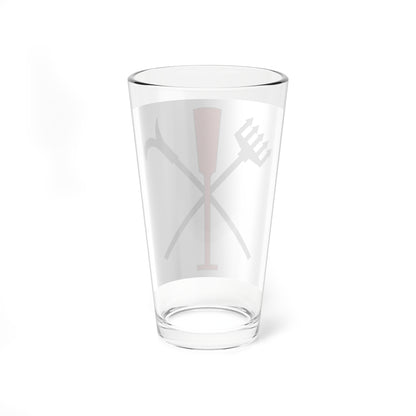 CHE Riedikon Flag (Switzerland) Pint Glass 16oz