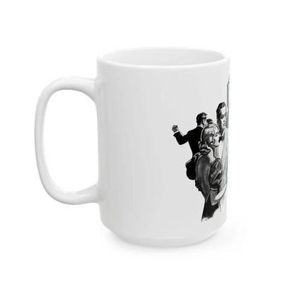 Ghost In The Wind, Liberty magazine, October 31, 1936 - White Coffee Mug-Go Mug Yourself